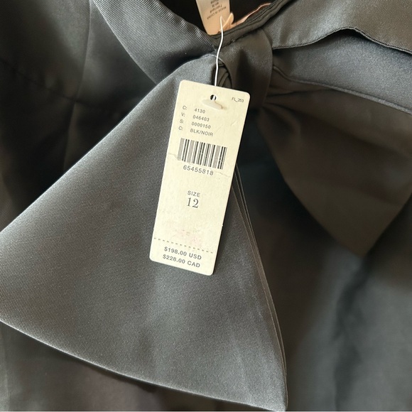 NWT Anthropologie Hutch Slim Bow Back Midi Dress - Picture 5 of 5